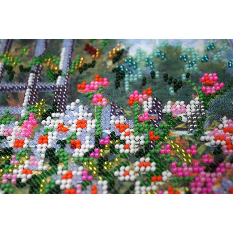 Main Bead Embroidery Kit Garden