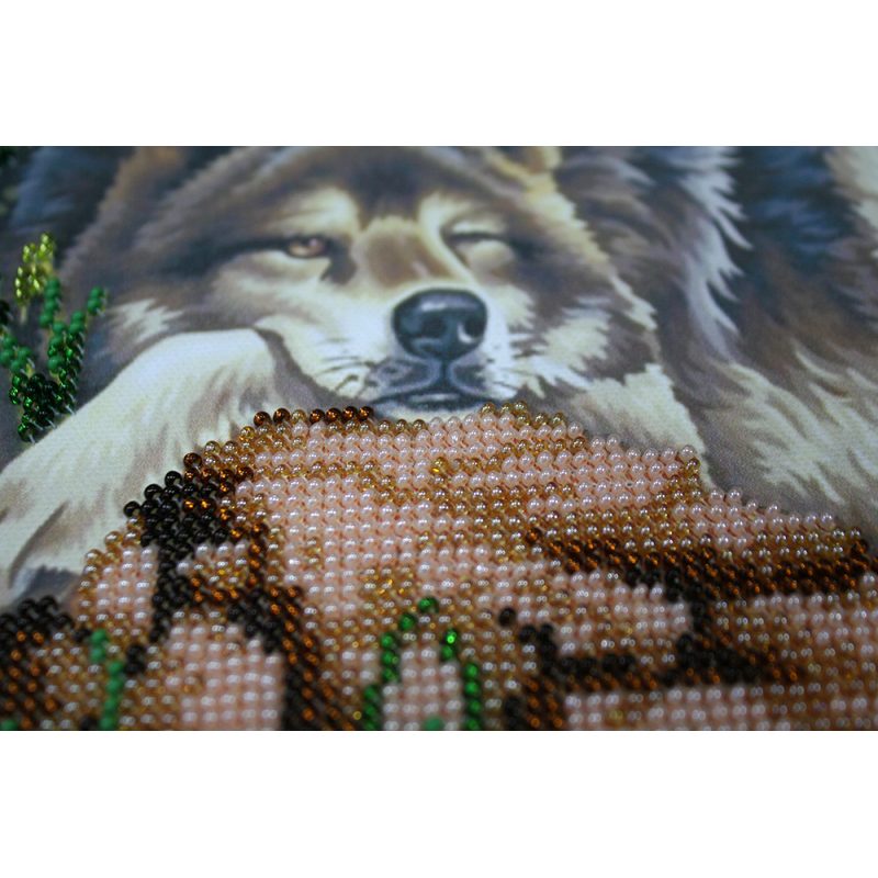 Main Bead Embroidery Kit Rest on the rocks