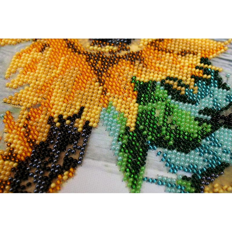 Main Bead Embroidery Kit Flowers of the Sun