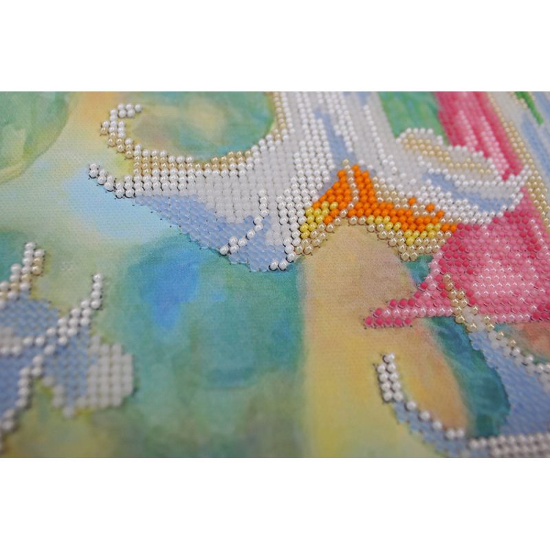 Main Bead Embroidery Kit Angel's Trumpet
