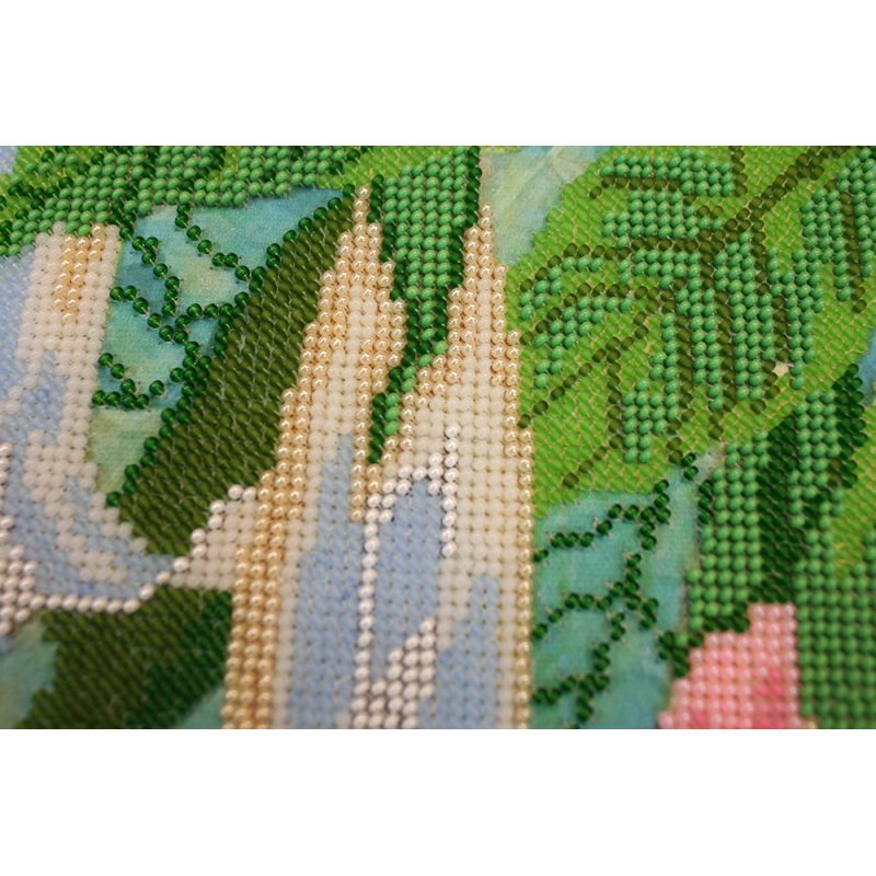 Main Bead Embroidery Kit Angel's Trumpet
