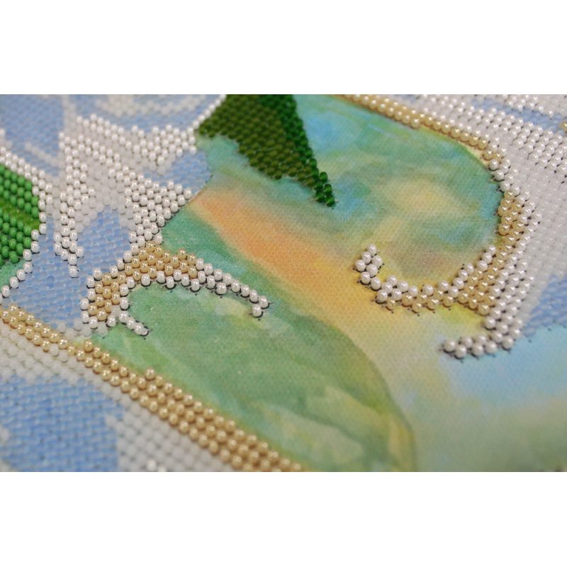 Main Bead Embroidery Kit Angel's Trumpet