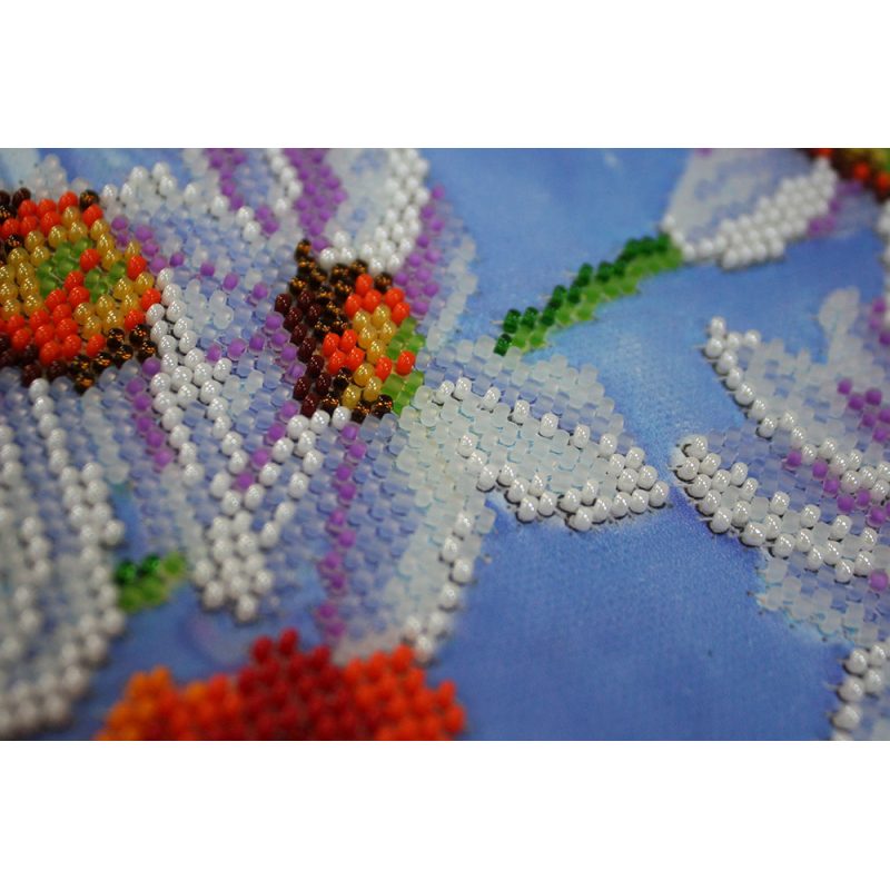 Main Bead Embroidery Kit Wild poppies – 1