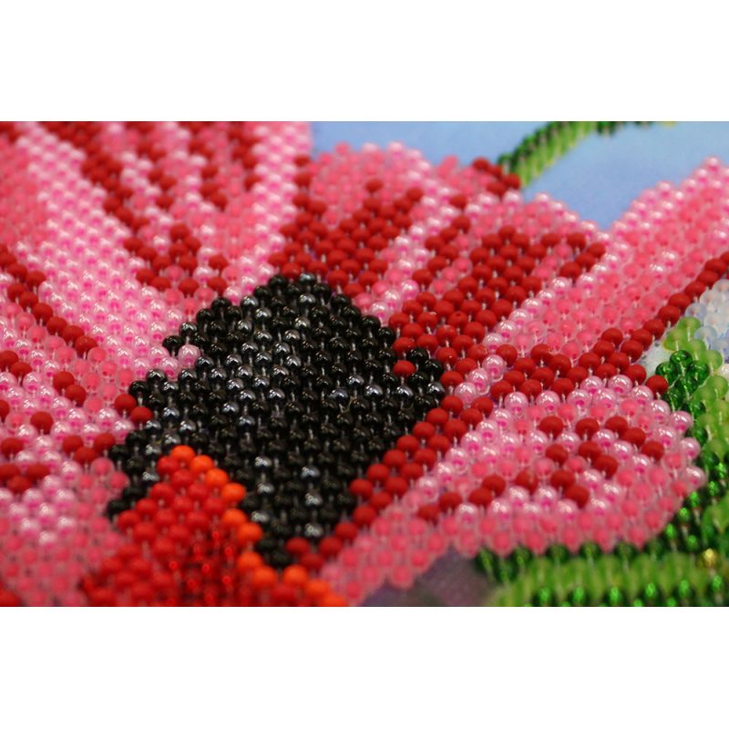 Main Bead Embroidery Kit Wild poppies – 2