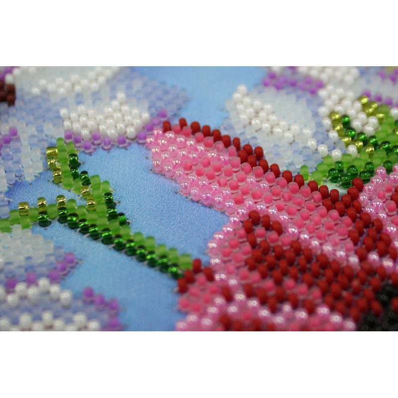 Main Bead Embroidery Kit Wild poppies – 2