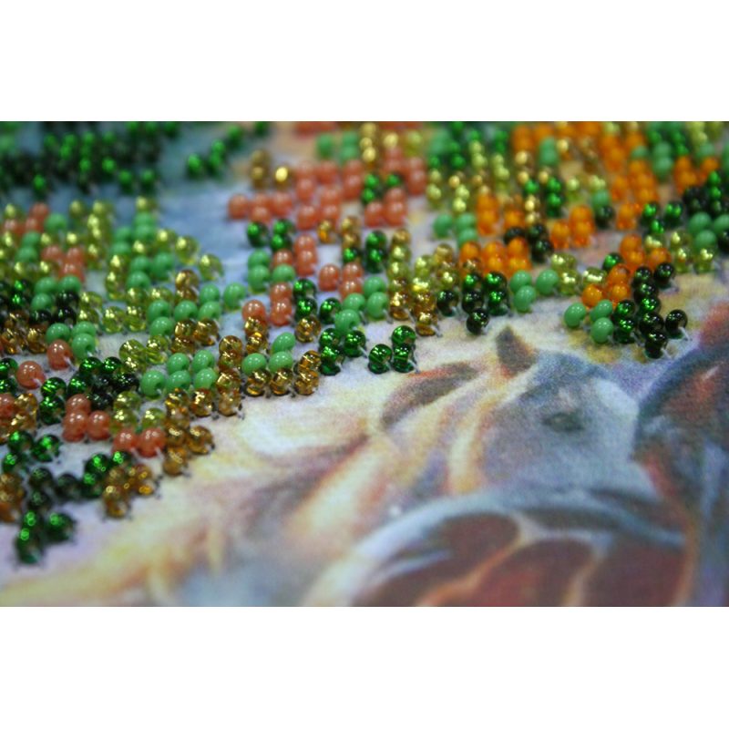 Main Bead Embroidery Kit Seven horses