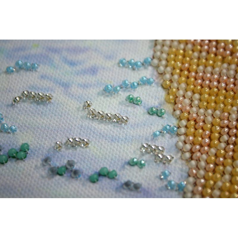 Main Bead Embroidery Kit Sand castle