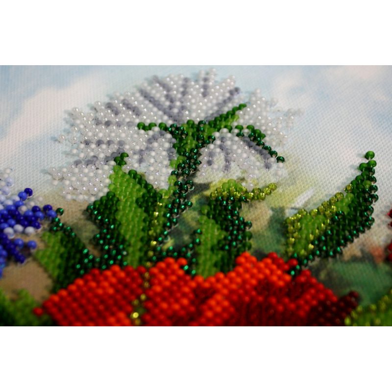 Main Bead Embroidery Kit Basket of summer