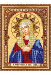 Main Bead Embroidery Kit Icon of the Mother of God of «Tenderness»