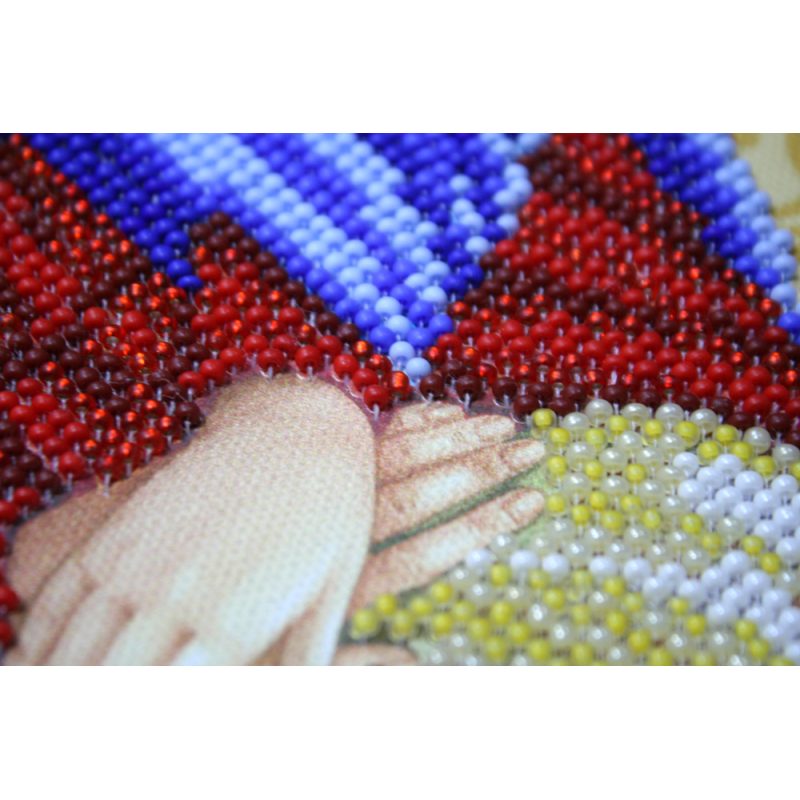 Main Bead Embroidery Kit Icon of the Mother of God of «Tenderness»