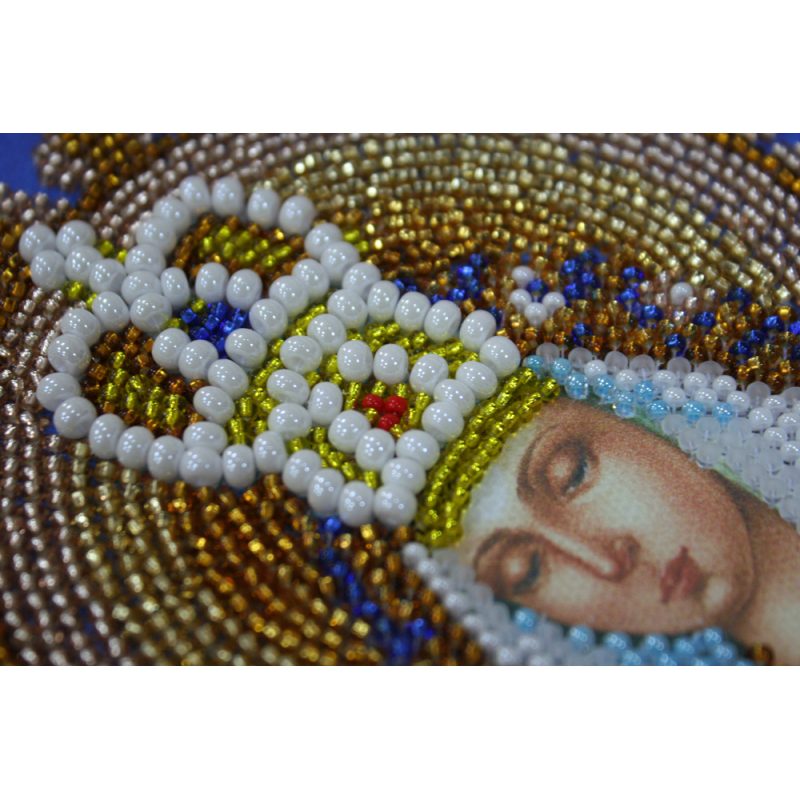Main Bead Embroidery Kit Icon of the Mother of God «Ostrobramskaya»