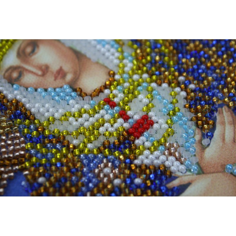 Main Bead Embroidery Kit Icon of the Mother of God «Ostrobramskaya»