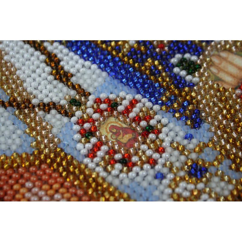 Main Bead Embroidery Kit Home iconostasis «Nicholas the Wonderworker»
