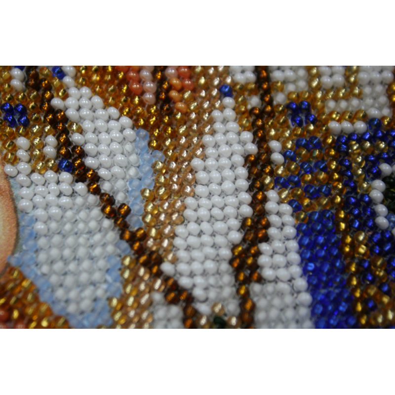 Main Bead Embroidery Kit Home iconostasis «Nicholas the Wonderworker»