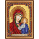 Main Bead Embroidery Kit Home iconostasis «Our Lady»