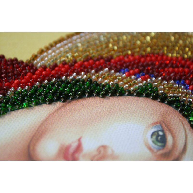 Main Bead Embroidery Kit Home iconostasis «Our Lady»