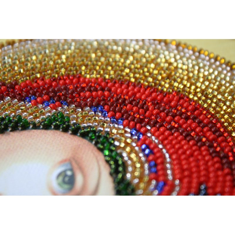 Main Bead Embroidery Kit Home iconostasis «Our Lady»