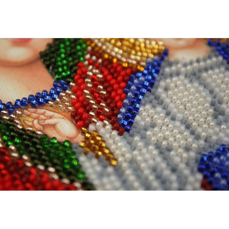 Main Bead Embroidery Kit Home iconostasis «Our Lady»