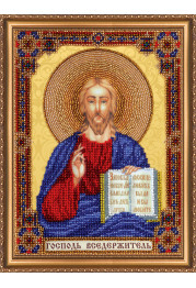 Main Bead Embroidery Kit Home iconostasis «The Lord God Almighty»