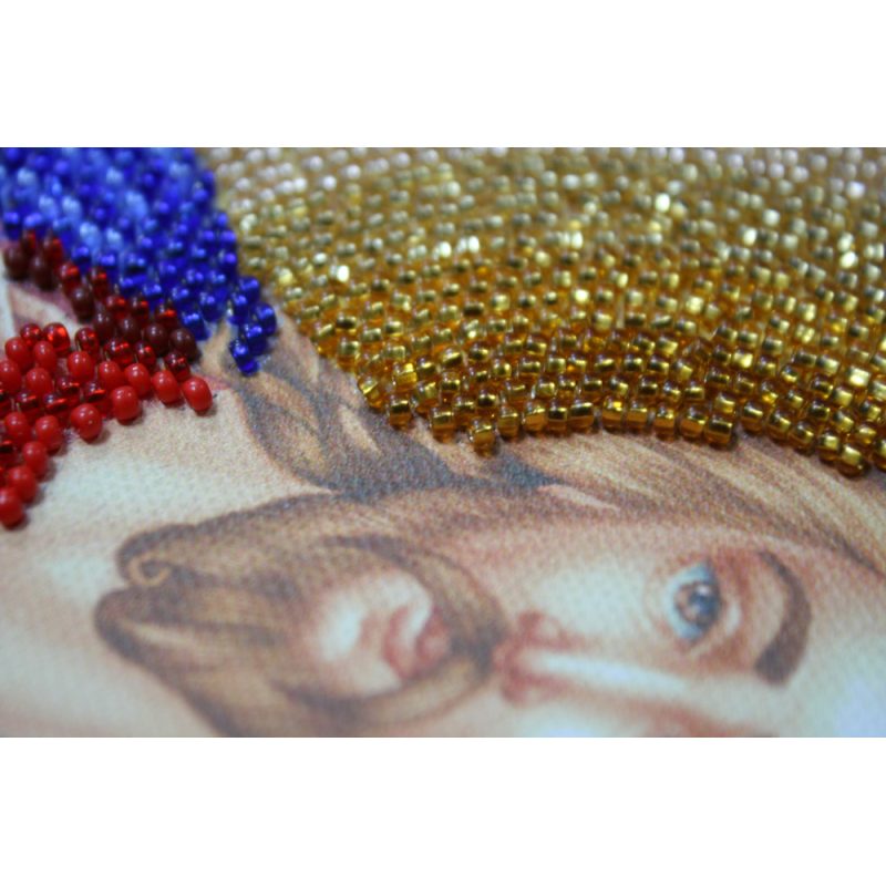 Main Bead Embroidery Kit Home iconostasis «The Lord God Almighty»