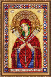 Main Bead Embroidery Kit Icon of the Mother of «Seven Arrows»