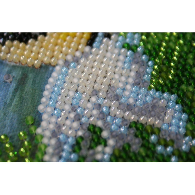 Main Bead Embroidery Kit January bitter cold