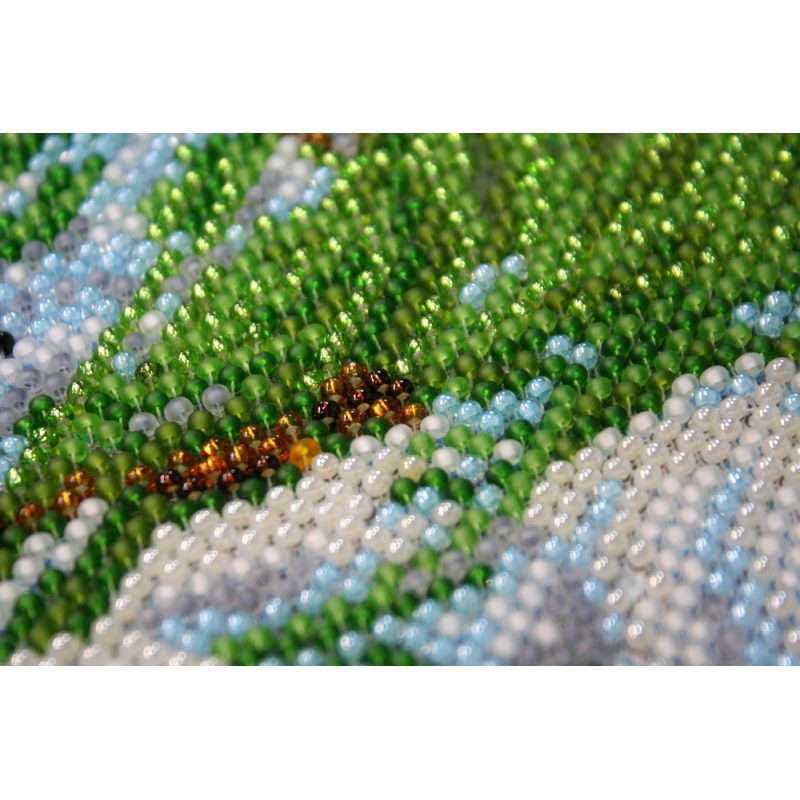 Main Bead Embroidery Kit January bitter cold
