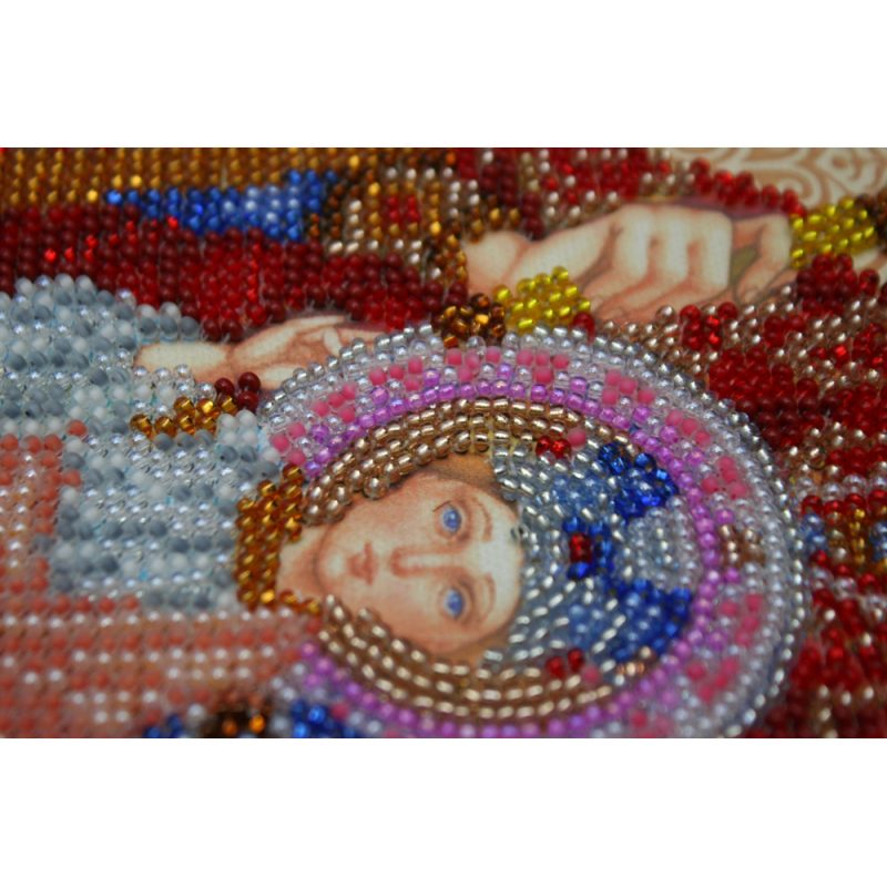 Main Bead Embroidery Kit Icon of the Mother of God «Reigning»