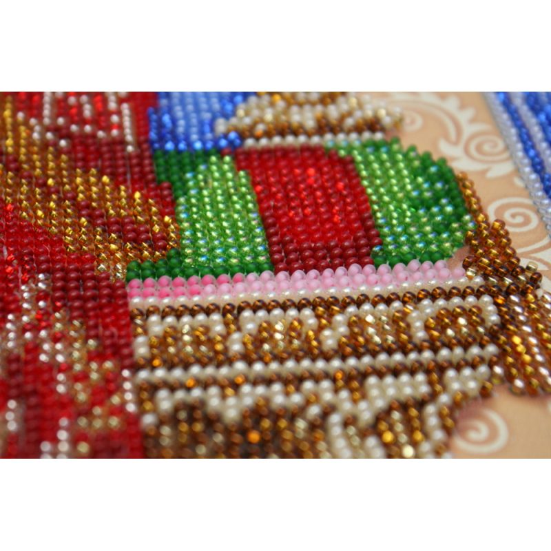 Main Bead Embroidery Kit Icon of the Mother of God «Reigning»