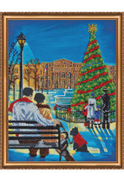 Main Bead Embroidery Kit Snow Carnival