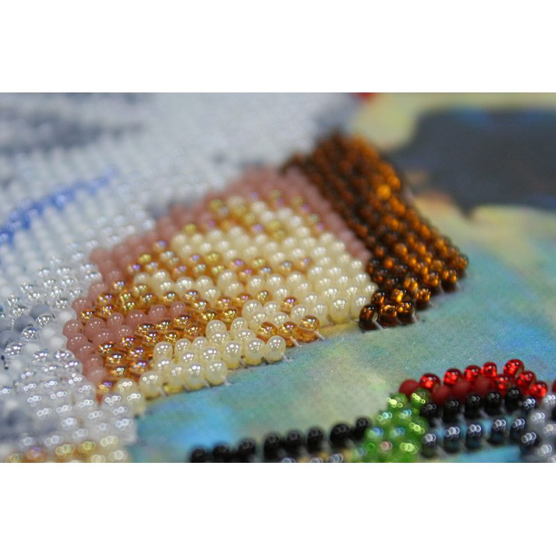 Main Bead Embroidery Kit Snow Carnival