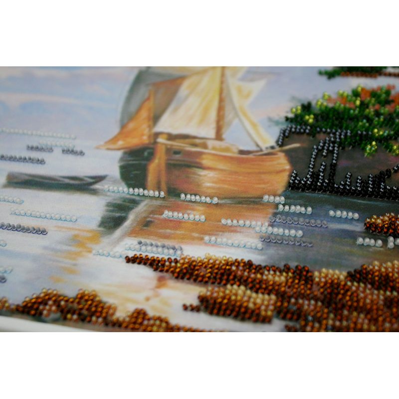 Main Bead Embroidery Kit Sailfish