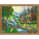 Main Bead Embroidery Kit Mountain river