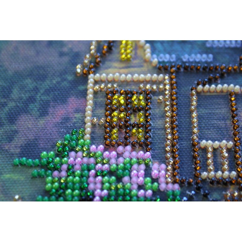 Main Bead Embroidery Kit Mountain river