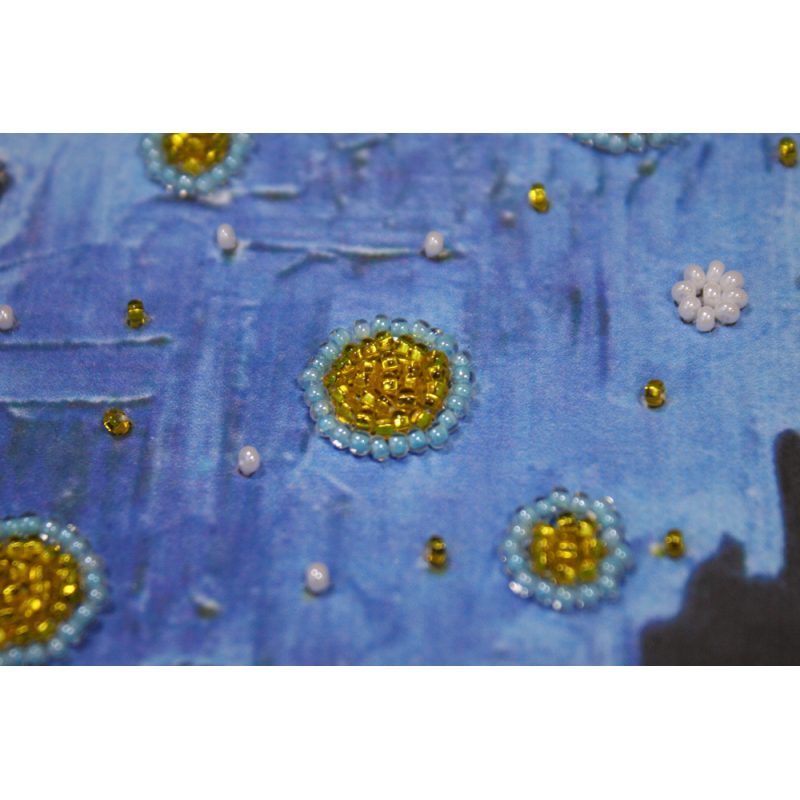 Main Bead Embroidery Kit Evening cafe