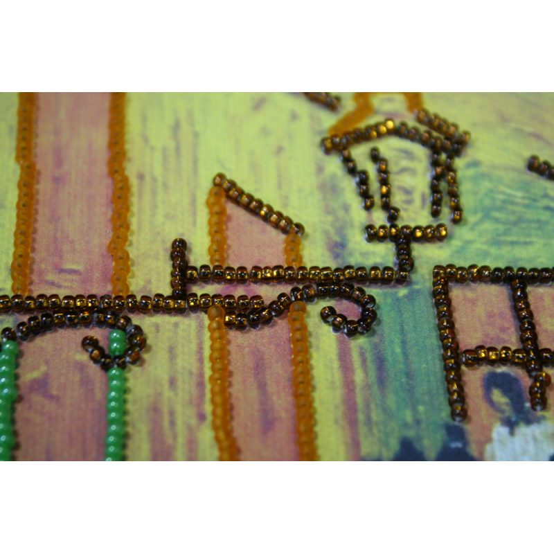 Main Bead Embroidery Kit Evening cafe