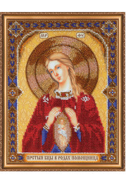 Main Bead Embroidery Kit Icon of the Mother of God «Midwife»