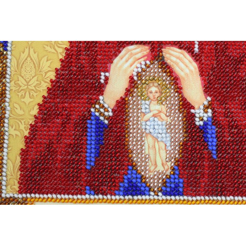 Main Bead Embroidery Kit Icon of the Mother of God «Midwife»