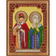Main Bead Embroidery Kit Icon of St.Petr the Prince and St.Fevronia the Princess