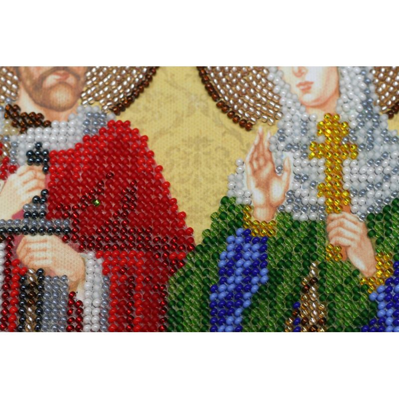 Main Bead Embroidery Kit Icon of St.Petr the Prince and St.Fevronia the Princess