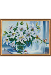Main Bead Embroidery Kit Madonna lilies