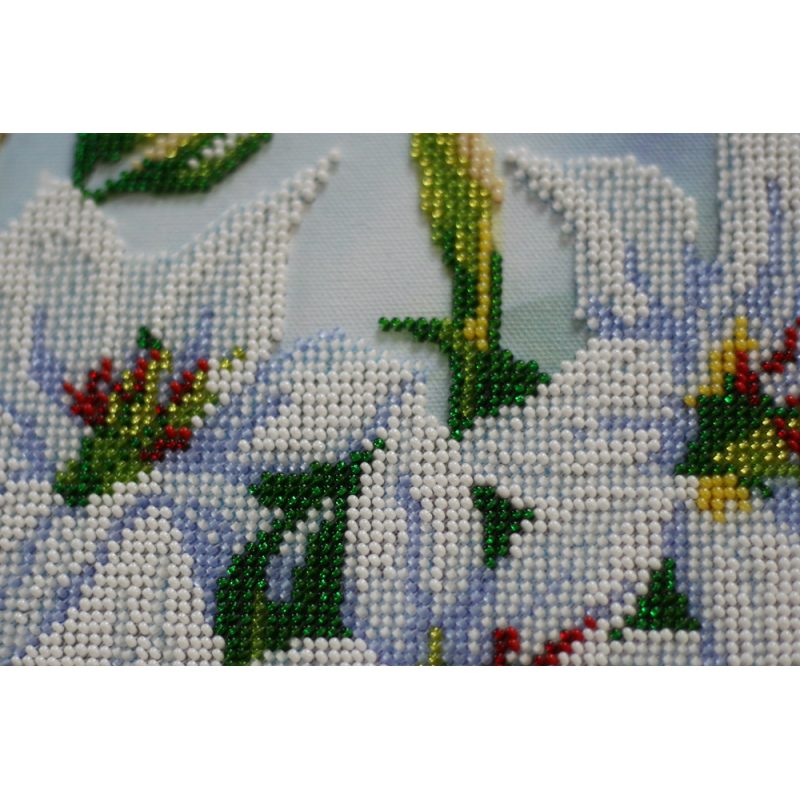 Main Bead Embroidery Kit Madonna lilies