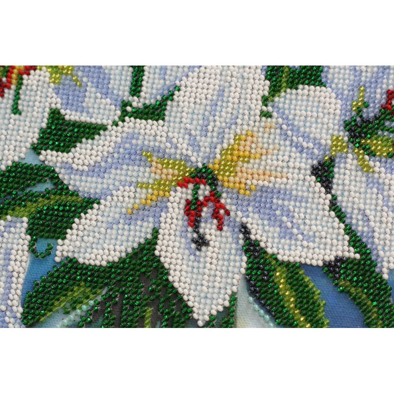 Main Bead Embroidery Kit Madonna lilies