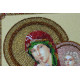 Main Bead Embroidery Kit Icon of the Mother of God "Refreshing and Refuge"