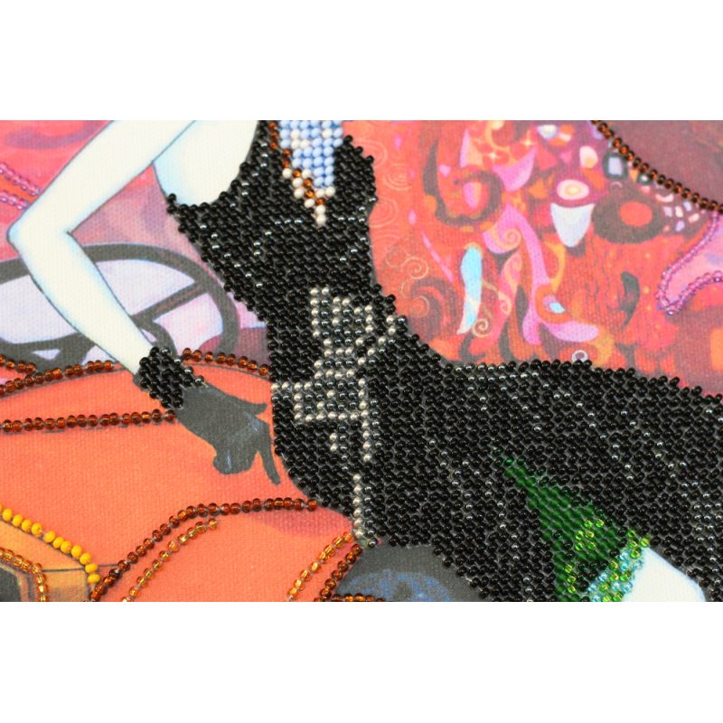 Main Bead Embroidery Kit Jazz age girls (Part 1)