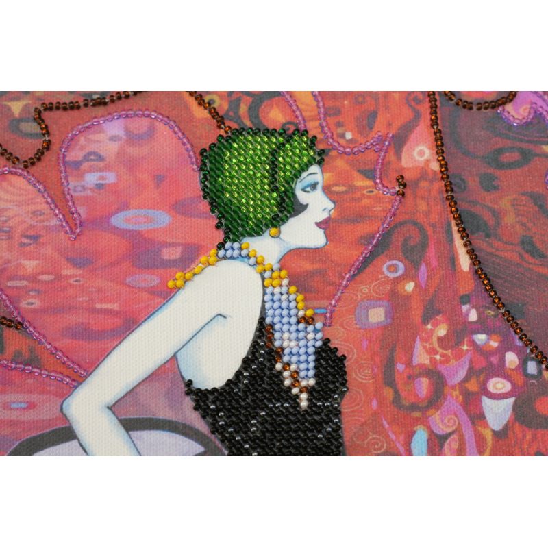 Main Bead Embroidery Kit Jazz age girls (Part 1)