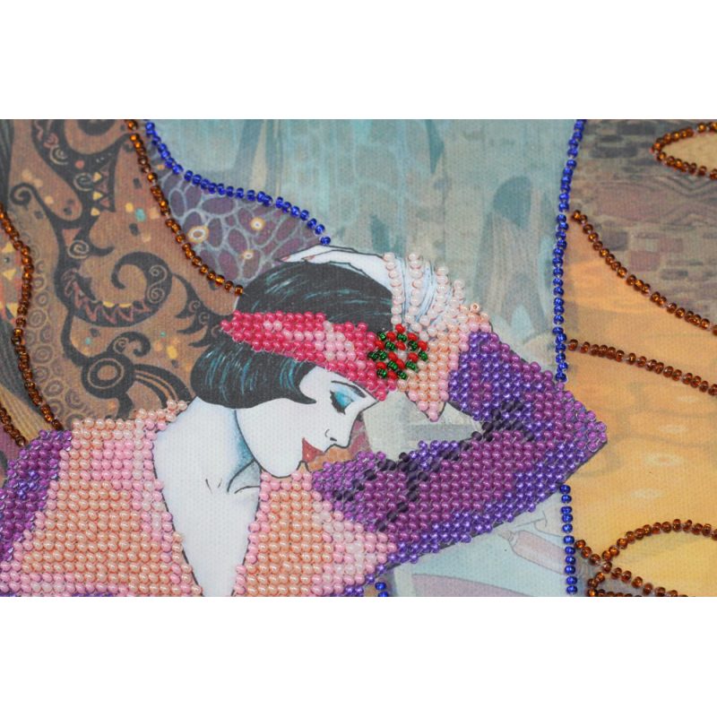 Main Bead Embroidery Kit Jazz age girls (Part 2)