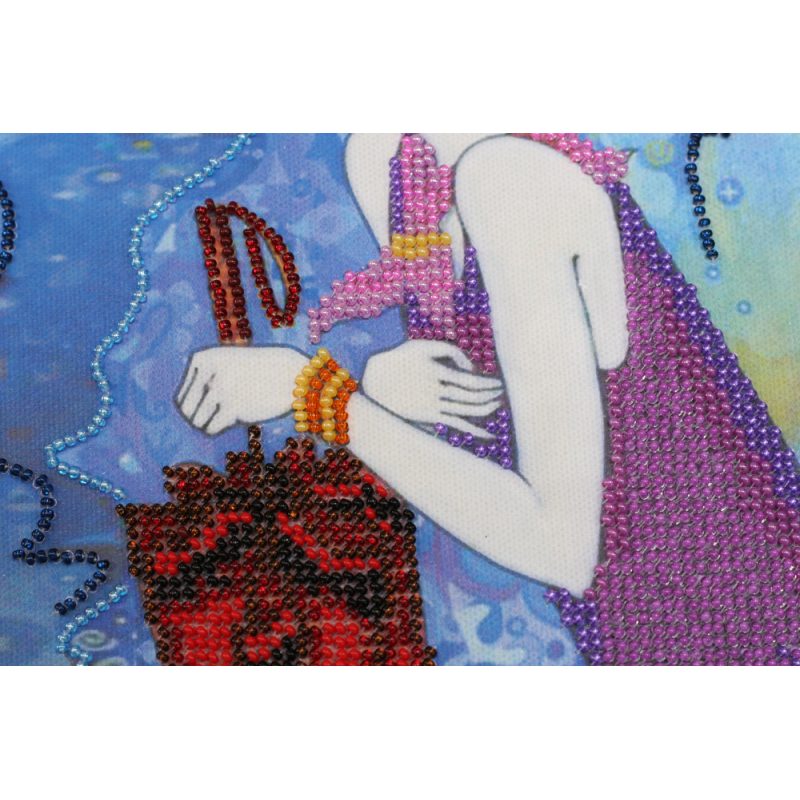 Main Bead Embroidery Kit Jazz age girls (Part 3)