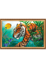 Main Bead Embroidery Kit Underwater hunting
