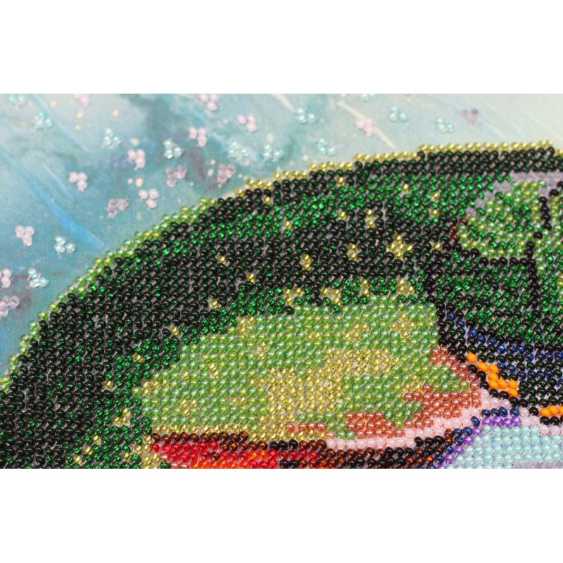 Main Bead Embroidery Kit On the hook